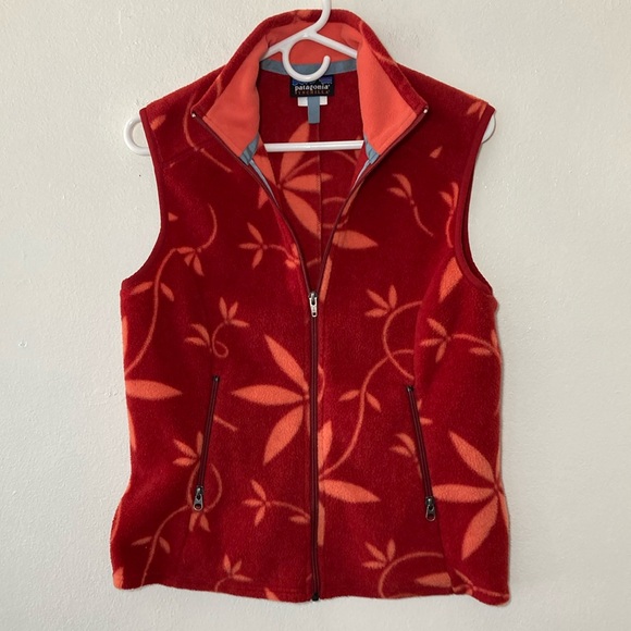 PATAGONIA Synchilla Fleece Vest Floral Print - Picture 6 of 15